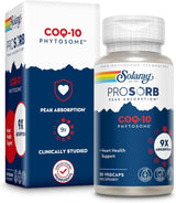 Solaray CoQ10 Phytosome - 200mg, Vegan, 30 VegCaps