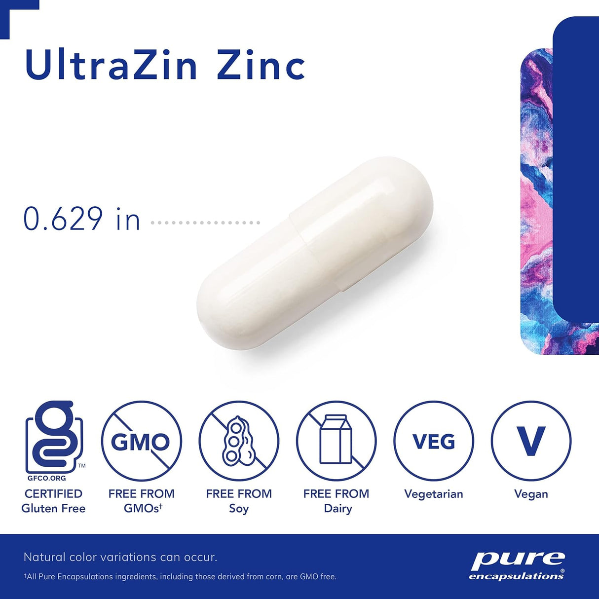 Suplementos UltraZin Zinc  Apoyo mineral de absorción  90un
