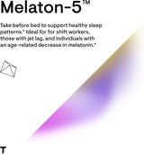 Melatonina Melaton-5 5mg Thorne - Sueño y Relajación 60 Cápsulas