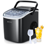 Máquina de Hielo Ecozy - 9 Cubos en 6 Min, Auto-Limpieza