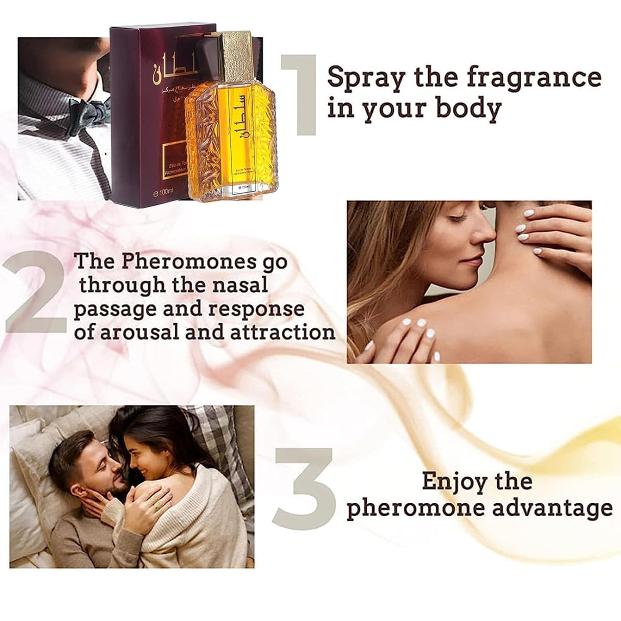 Colonia Árabe para Hombre, Eau de Vaporisateur, Sultán Dorado