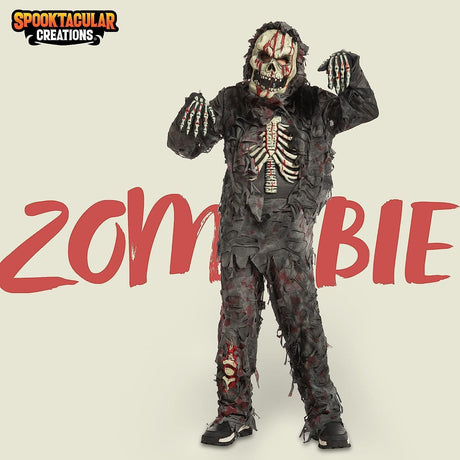 Disfraz de Zombie para Niños, Spooktacular Creations, Halloween