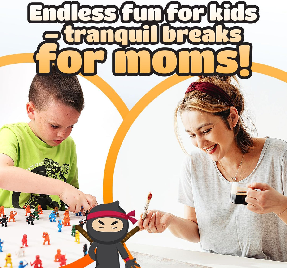 Figuras de Acción Mini Ninja - Suministros de Fiesta - 36 piezas