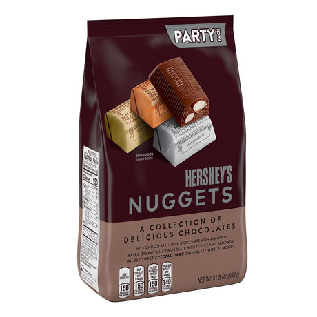 Paquete Fiesta de Chocolates Assortidos HERSHEY'S, 31.5 oz