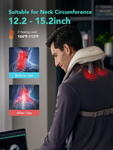 Masajeador de Cuello SKG, Shiatsu con Calor, H5 Mini