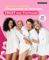Suplemento para Menopausia, Equilibrio Hormonal, Peso, 60 cápsulas