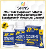 MagTech Suplemento de Magnesio 3 Formas 90 Cápsulas