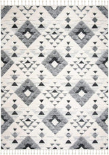 Alfombra Shag Marroquí con Flecos, Diseño Boho, Modelo MTS688F