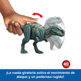 Figura Majungasaurus Mattel con sonido y ataque, Jurassic World