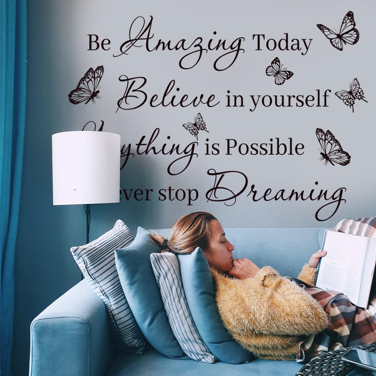 Vinilos Motivacionales para Pared Decoración para Habitaciones