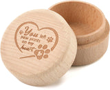 Caja de Recuerdos para Mascotas, Memoria de Madera, Corazón