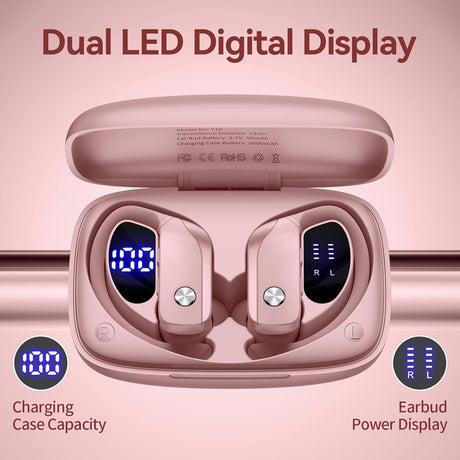 Auriculares Inalámbricos Bmani Bluetooth 48hrs con Micrófono