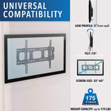 Soporte para pared con inclinación reclinable muy resistente