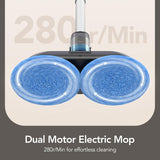 Mopa Eléctrica iDOO, Doble Motor, Con Pulverizador, Modelo 2023