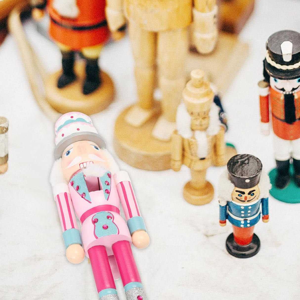 Figuras de Nutcracker de Navidad, decoración, 14 pulgadas, modelo 2023