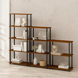 Estantería Multipropósito 4 Niveles Furinno Modelo 99557LC/BK