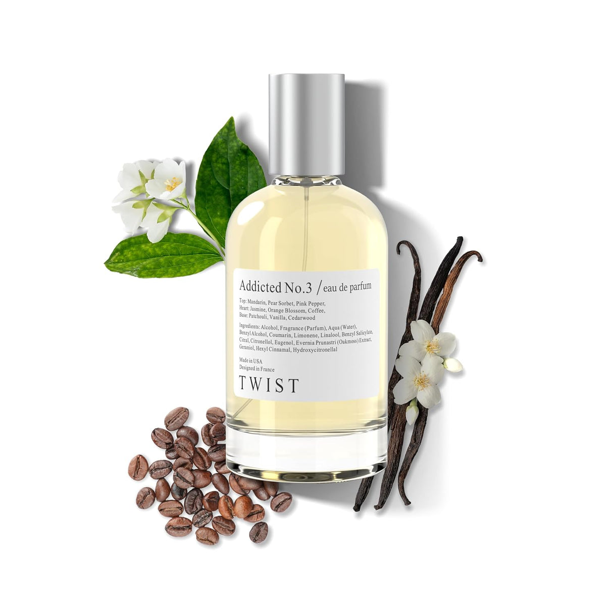Perfume de opio negro para mujeres, EDP de larga duración, No.3