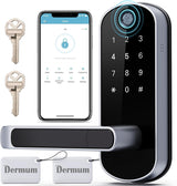 Cerradura digital biométrica con teclado ‎Dermum-S1 Dermum