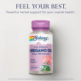 Solaray Aceite de Orégano 57 mg - 60 Cápsulas, 70% Carvacrol