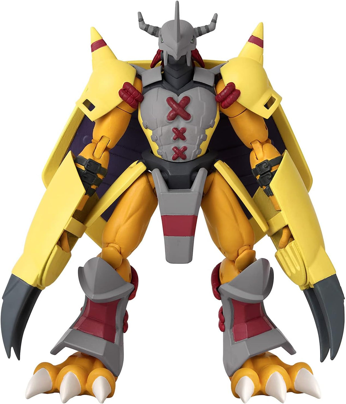 Figurita WarGreymon BANDAI 6.5'' Articulada con Accesorios