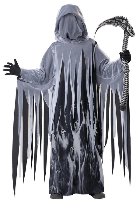 Disfraz de Soul Taker Grim Reaper Niño Mediano 8-10