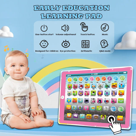 Tablet Educativa Wenbeier para Niños con Música y Números