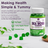 Gomitas de Musgo Marino Irlandés Superfood, 60u