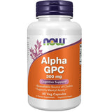Suplementos Alimenticios Alpha GPC con fuente biodisponible