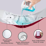 wegreeco Pañales lavables perros machos (borgoña, negro, jade, talla S)