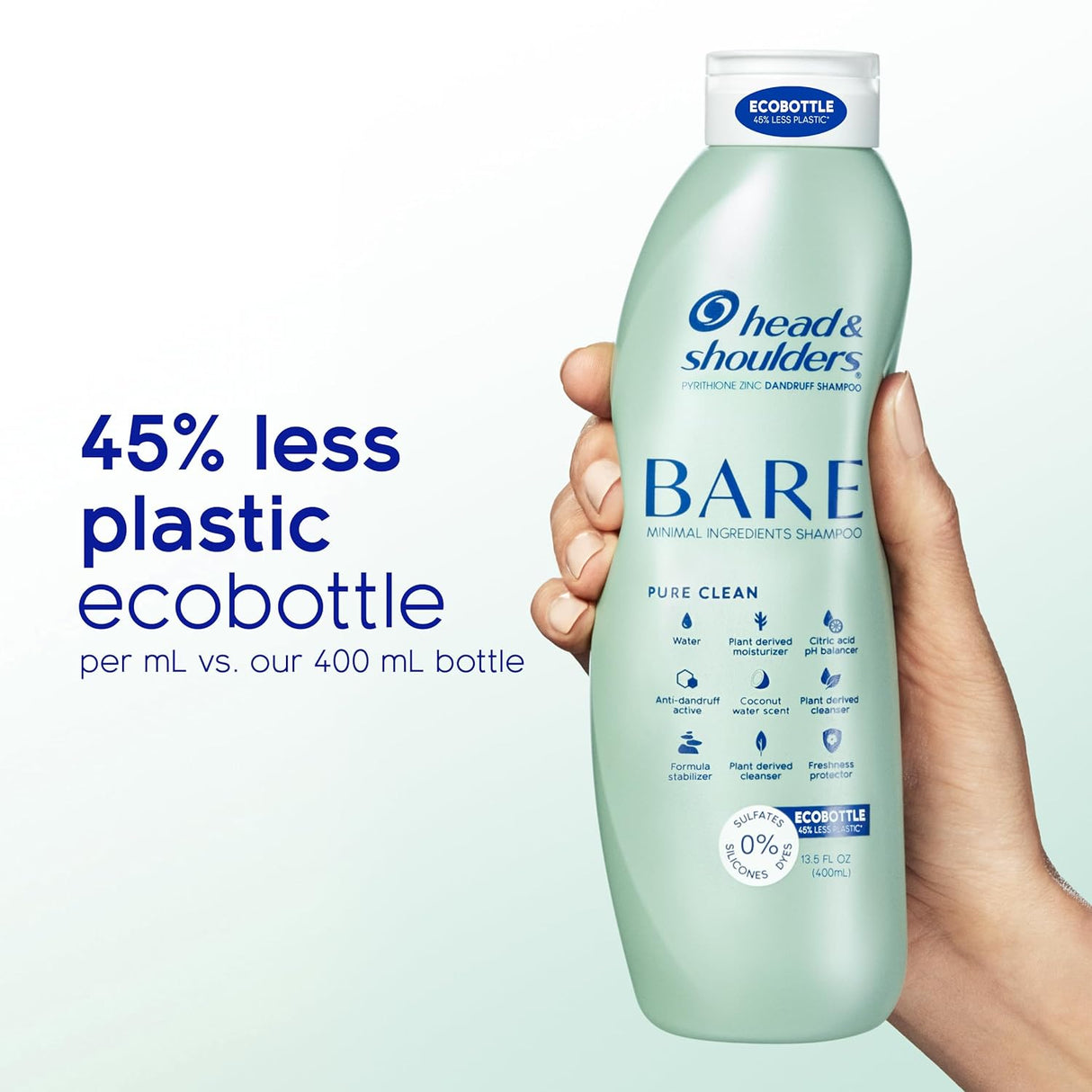 Shampoo anticaspa, sin sulfato Head and Shoulders