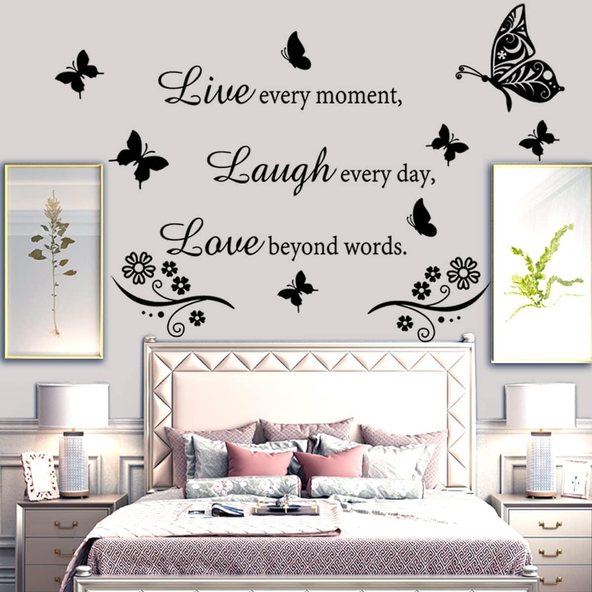 Vinilo Decorativo Frase Motivacional para el Hogar - Modelo 2023