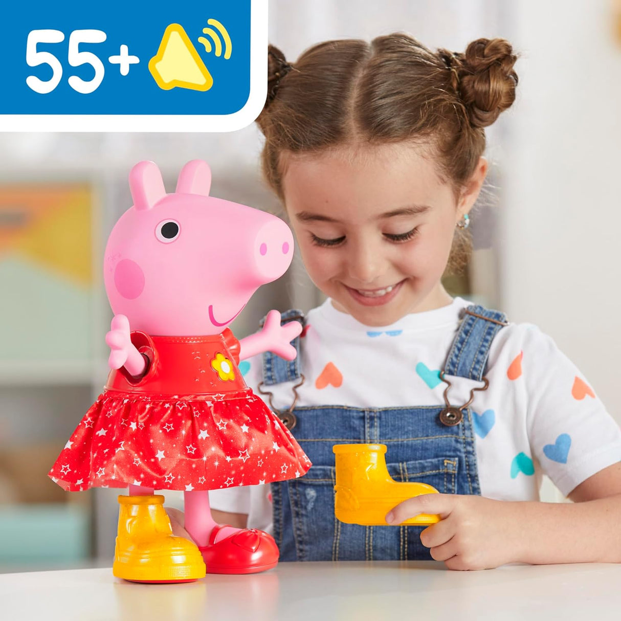 Muñeco de Peppa's Muddy Puddles: Canta y Baila, +3 años