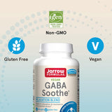 Suplemento GABA Soothe Jarrow, Relajación, 30 cápsulas veganas