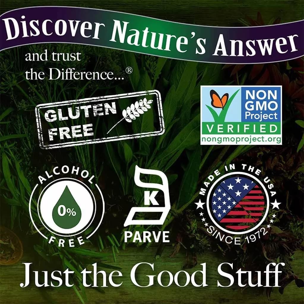 Suplemento de Regaliz | Nature's Answer | Salud Digestiva 1oz