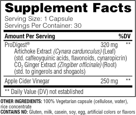 Suplemento Enzymedica Motilidad intestinal digestivo 30 und