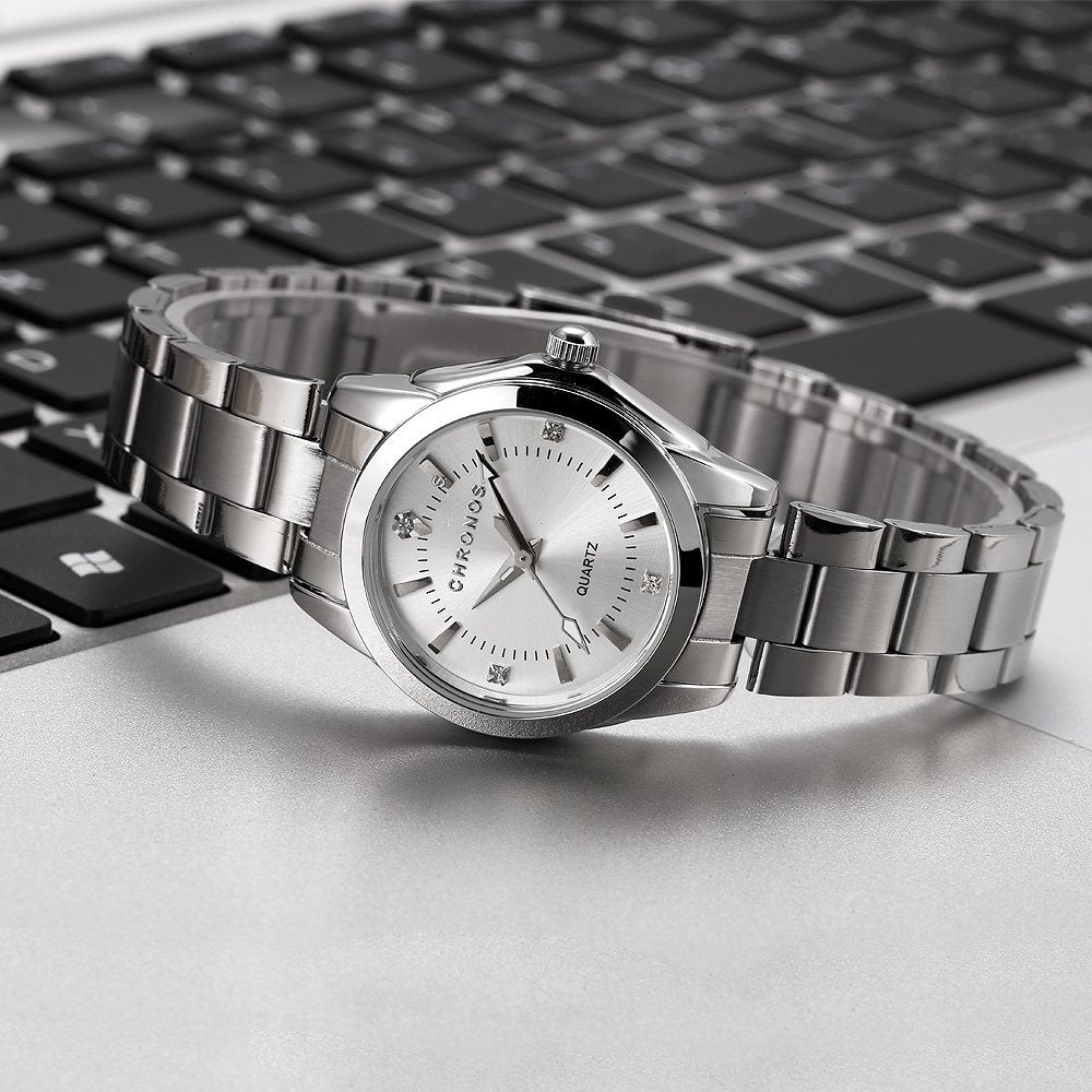 reloj para mujer de acero inoxidable