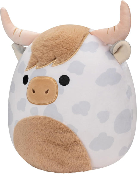 Peluche Squishmallows 12 Vaca de las Tierras Altas - Jazwares