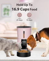 Comederos automáticos temporizados de gatos y dispensador