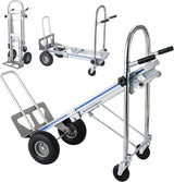 Carretilla 3 en 1, capacidad 1000 lbs, ruedas neumáticas 10