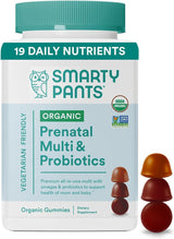 Vitamina Prenatal Orgánica con Probióticos y Vitaminas