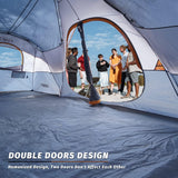 Carpa Familiar UNP 10 Personas, Doble Capa, Impermeable, 2 Habitaciones