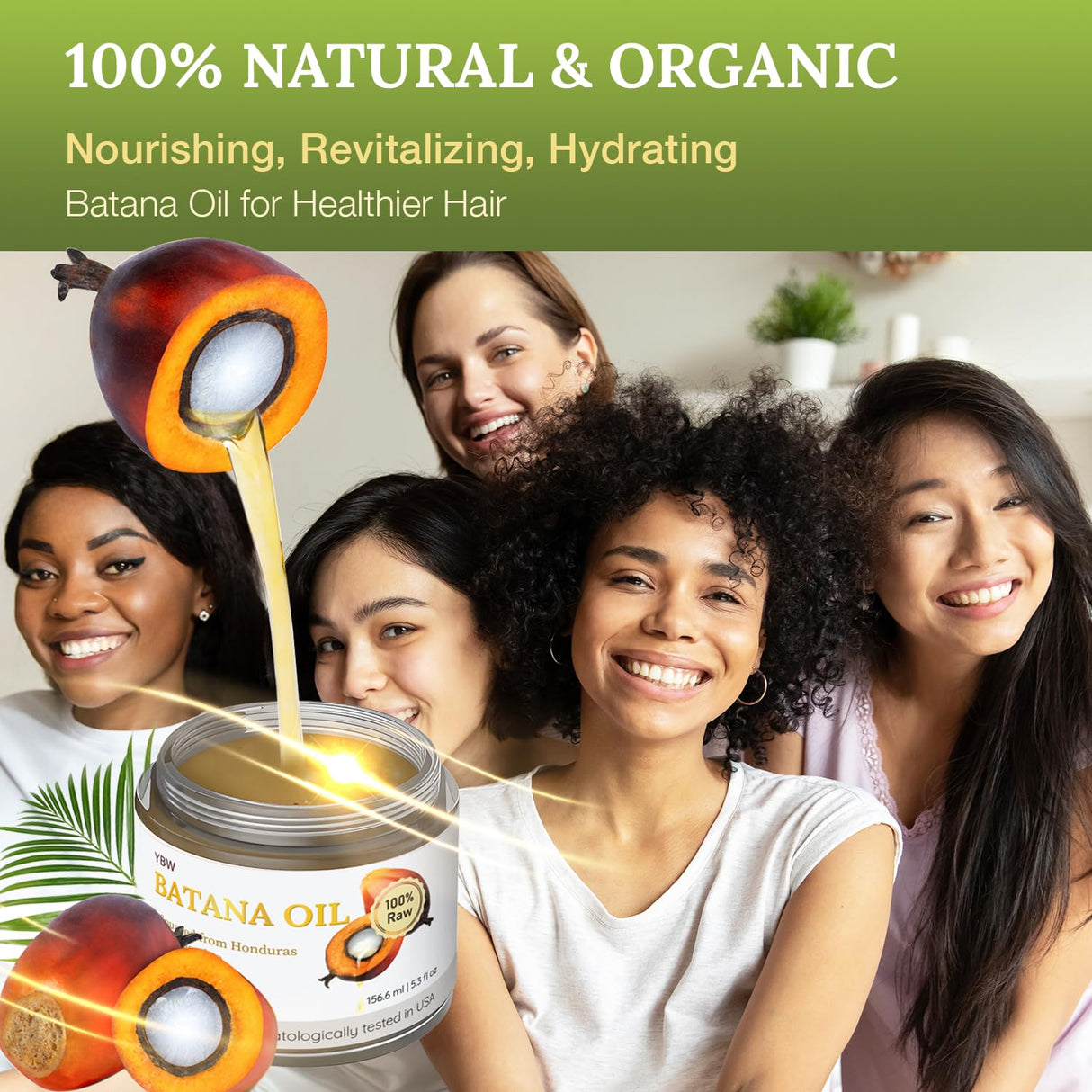 Aceite de Batana Crudo Orgánico para Crecimiento del Cabello