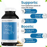 Suplemento avanzado de construcción muscular para hombres
