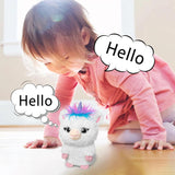 YH YUHUNG Unicorn de Peluche que Repite lo que Dices