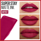 Lápices Labiales líquido de tinta mate rosa oscuro