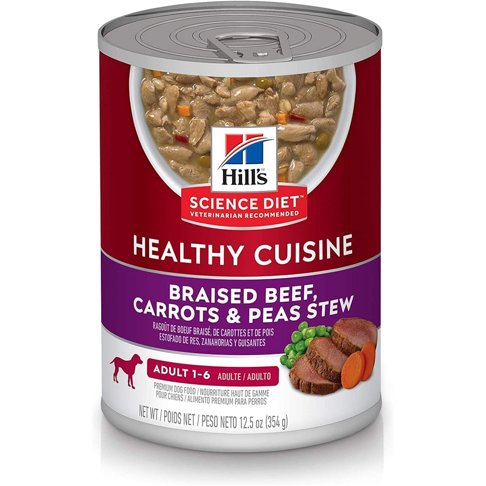 Alimento para Perros variado húmedo enlatado carne de res