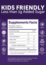 Apoyo para dormir Gomitas masticables de baja dosis 1 mg