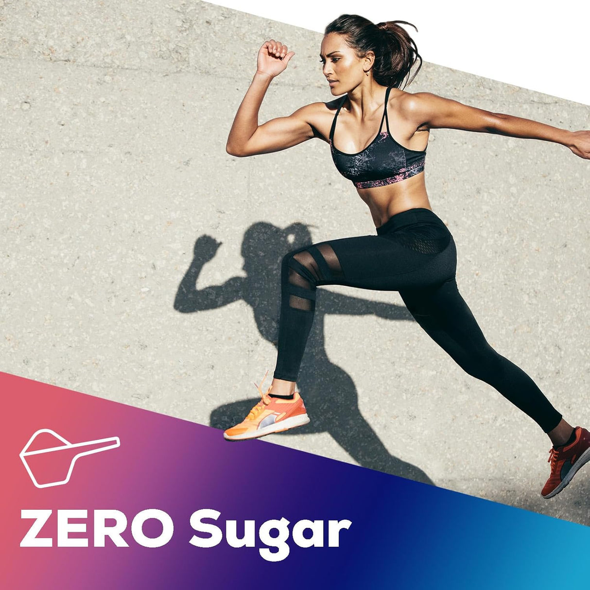 Suplemento de recuperación muscular con BCAA, L-Glutamina, aminoácidos, 45 porciones