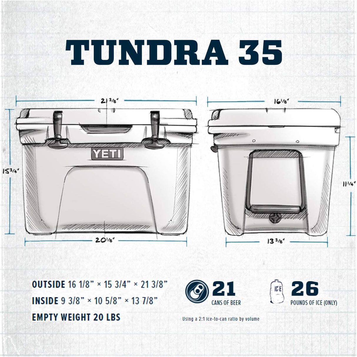Nevera YETI Tundra 35: Aislamiento, durabilidad y portabilidad