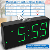 Reloj Digital con Alarma, Números Grandes, Puerto USB, Modelo Peakeep